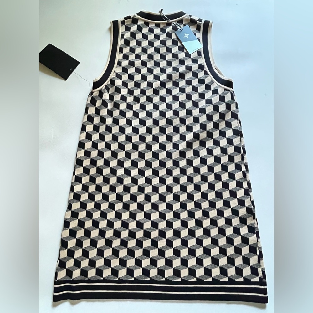 Tuckernuck Geo Knit Marie Dress NWT - Picture 4 of 5